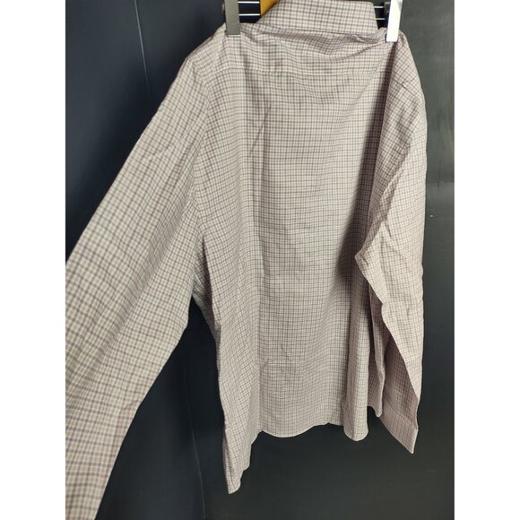 Banana Republic Men’s XXL Light Purple Check Dress Shirt Long Sleeve NWT - Picture 5 of 10